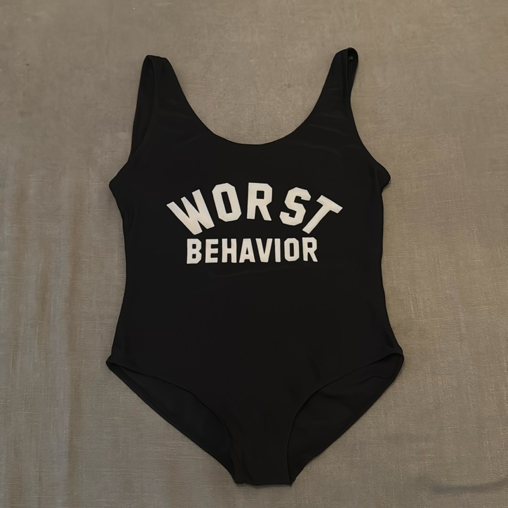 Worst Behavior One Piece Swimsuit